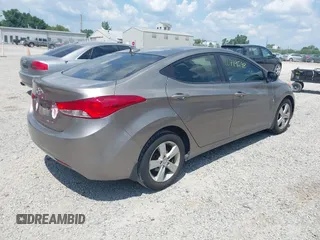 2013 Hyundai Elantra GLS with VIN 5NPDH4AE9DH417136, listed as a IAAI auction lot 42719598 with 105,280 mi miles and . Bid and sale history available at DreamBid. Image 4.