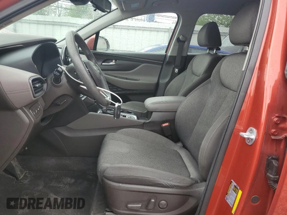 2019 Hyundai Santa Fe SEL with VIN 5NMS33AD3KH073756, listed as a Copart auction lot 53668205 with 99,872 mi miles and Salvage Title. Bid and sale history available at DreamBid. Image 7.