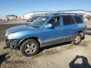 2003 Hyundai Santa Fe GLS with VIN KM8SC13D33U539760, listed as a Copart auction lot 87279324 with 168,868 mi miles and Salvage Title. Bid and sale history available at carsss.com. Image 1.
