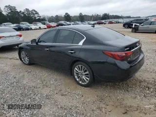 2020 Infiniti Q50 Luxe z VIN JN1EV7AR2LM252670, wystawiony jako Copart lot #45817375 z przebiegiem 69 305 mil mil oraz Szkoda całkowita • Salvage title. Historia ofert i sprzedaży dostępna na DreamBid. Obrazek 2.