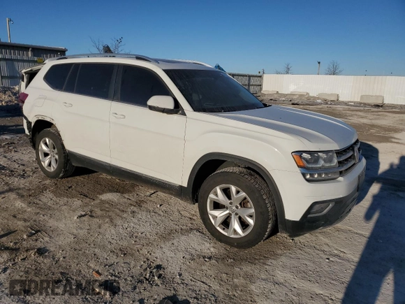 2018 Volkswagen Atlas SEL with VIN 1V2MR2CA8JC532893, listed as a Copart auction lot 42586405 with 87,683 mi miles and Non repairable. Bid and sale history available at DreamBid. Image 4.