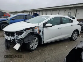 2018 Chevrolet Volt LT with VIN 1G1RA6S5XJU156811, listed as a Copart auction lot 38934554 with 44,862 mi miles and Salvage Title. Bid and sale history available at carsss.com. Image 1.