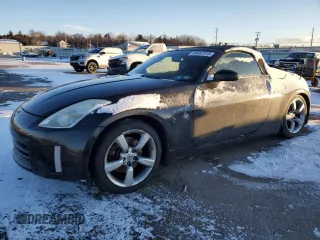 2006 Nissan 350Z Touring with VIN JN1AZ36AX6M455924, listed as a Copart auction lot 46437315 with 178,786 mi miles and Salvage Title. Bid and sale history available at carsss.com. Image 1.