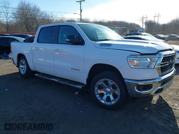 2019 Ram 1500 Big Horn/Lone Star with VIN 1C6RRFFG7KN646220, listed as a IAAI auction lot 41590713 with 115,807 mi miles. Bid and sale history available at carsss.com. Image 1.