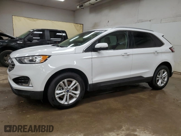 2020 Ford Edge SEL z VIN 2FMPK4J90LBB13748, wystawiony jako Copart lot #65687415 z przebiegiem 108 629 mil mil oraz Czysty tytuł • Clean title. Historia ofert i sprzedaży dostępna na DreamBid. Obrazek 1.