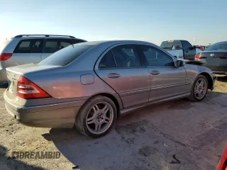 2003 Mercedes-Benz C with VIN WDBRF65JX3F410427, listed as a Copart auction lot 45677345 with Not provided miles and Salvage title. Bid and sale history available at DreamBid. Image 3.