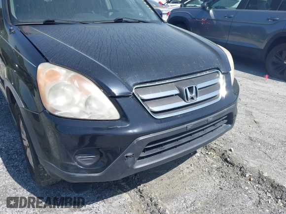 2005 Honda CR-V EX SE with VIN JHLRD78965C058856, listed as a IAAI auction lot 41266770 with 282,387 mi miles. Bid and sale history available at carsss.com. Image 6.