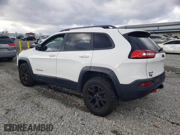 2017 Jeep Cherokee Trailhawk L Plus with VIN 1C4PJMBB7HW500120, listed as a Copart auction lot 84458794 with 157,311 mi miles and Salvage Title. Bid and sale history available at carsss.com. Image 2.