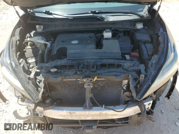 2019 Nissan Murano SV with VIN 5N1AZ2MJ1KN129102, listed as a Copart auction lot 57126035 with 163,852 mi miles and Salvage title. Bid and sale history available at DreamBid. Image 12.