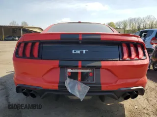 2019 Ford Mustang GT with VIN 1FA6P8CF9K5194625, listed as a Copart auction lot 53891025 with 24,931 mi miles and Salvage title. Bid and sale history available at DreamBid. Image 6.