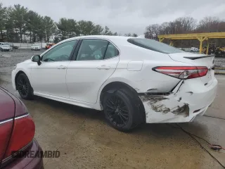 2019 Toyota Camry LE with VIN 4T1B11HK4KU715047, listed as a Copart auction lot 50161415 with 108,958 mi miles and Salvage Title. Bid and sale history available at carsss.com. Image 2.