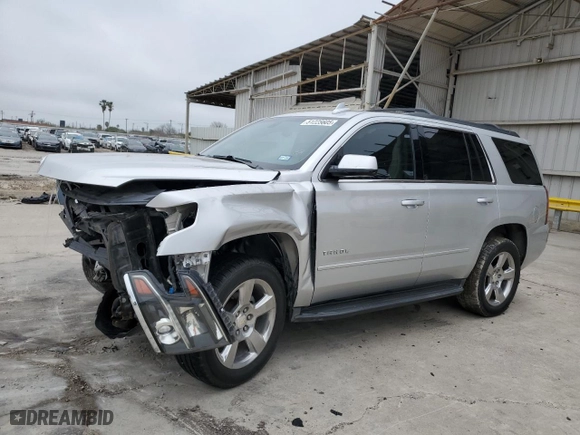 2017 Chevrolet Tahoe LS with VIN 1GNSCAKC4HR238798, listed as a Copart auction lot 51225605 with 120,164 mi miles and Salvage Title. Bid and sale history available at carsss.com. Image 1.