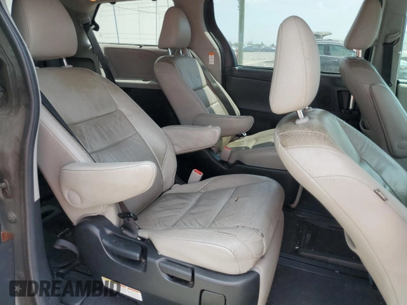 2015 Toyota Sienna XLE with VIN 5TDYK3DC5FS630556, listed as a Copart auction lot 54019705 with 183,421 mi miles and Salvage Title. Bid and sale history available at DreamBid. Image 11.