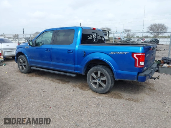 2015 Ford F-150 XL with VIN 1FTEW1CG1FKD20413, listed as a IAAI auction lot 41694489 with 147,431 mi miles and . Bid and sale history available at DreamBid. Image 3.