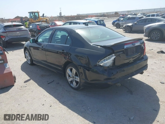 2010 Ford Fusion SPORT with VIN 3FAHP0KC3AR193368, listed as a IAAI auction lot 41819046 with 174,057 mi miles. Bid and sale history available at carsss.com. Image 3.