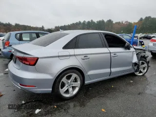 2018 Audi A3 Sedan Premium with VIN WAUAUGFF1J1023552, listed as a Copart auction lot 74533773 with 46,176 mi miles. Bid and sale history available at carsss.com. Image 3.