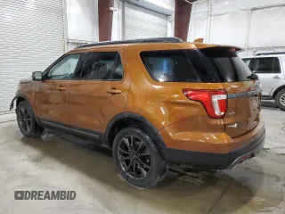 2017 Ford Explorer XLT with VIN 1FM5K8D84HGB45734, listed as a Copart auction lot 55063125 with 89,779 mi miles and Salvage Title. Bid and sale history available at carsss.com. Image 2.