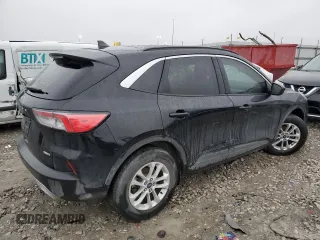 2020 Ford Escape SE with VIN 1FMCU9G69LUC20553, listed as a Copart auction lot 43860345 with 53,466 mi miles and Salvage Title. Bid and sale history available at carsss.com. Image 3.