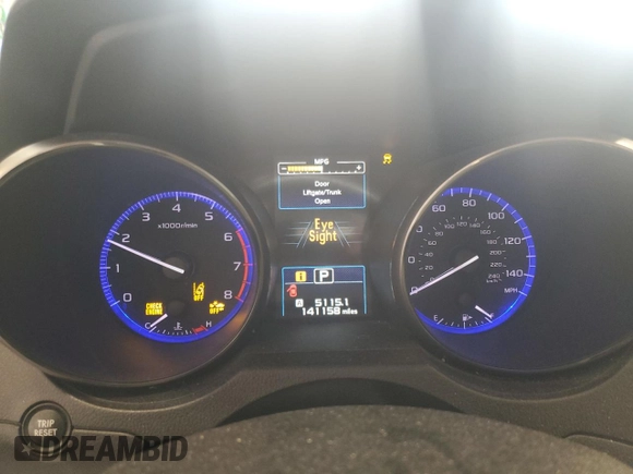 2015 Subaru Outback Premium with VIN 4S4BSAHCXF3301109, listed as a Copart auction lot 53354995 with 141,158 mi miles and Non Repairable. Bid and sale history available at DreamBid. Image 9.