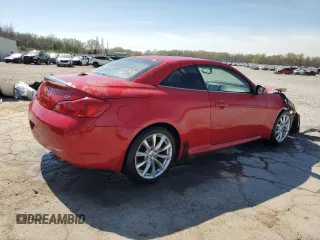 2012 Infiniti G37 Convertible with VIN JN1CV6FE8CM202928, listed as a Copart auction lot 50683685 with 0 mi miles and Salvage Title. Bid and sale history available at carsss.com. Image 3.