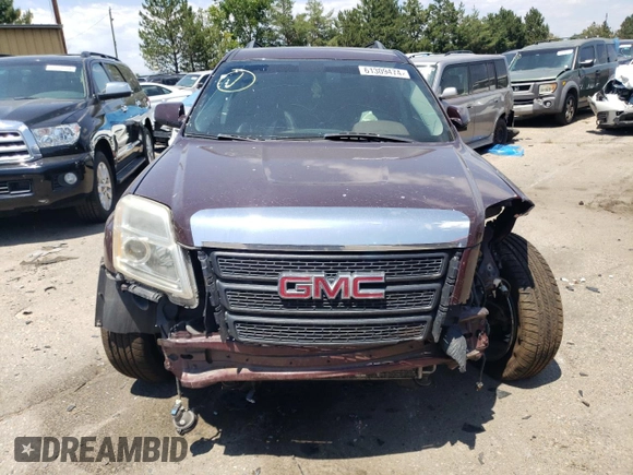 2011 GMC Terrain SLT-1 with VIN 2CTALUECXB6437119, listed as a Copart auction lot 44639485 with Not Provided miles and Non Repairable. Bid and sale history available at carsss.com. Image 5.