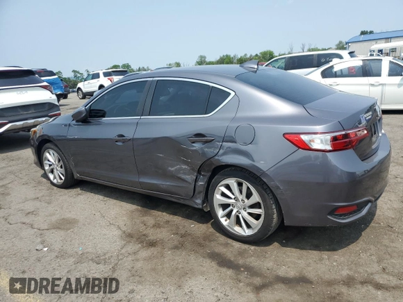 2017 Acura ILX Premium with VIN 19UDE2F71HA001555, listed as a Copart auction lot 60661555 with 109,866 mi miles and Salvage title. Bid and sale history available at DreamBid. Image 2.