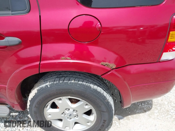 2007 Ford Escape XLT with VIN 1FMYU03117KB44940, listed as a IAAI auction lot 42148846 with 238,871 mi miles. Bid and sale history available at carsss.com. Image 6.