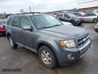 2010 Ford Escape Limited with VIN 1FMCU9EG2AKA64277, listed as a IAAI auction lot 41405546 with 280,684 mi miles. Bid and sale history available at carsss.com. Image 1.