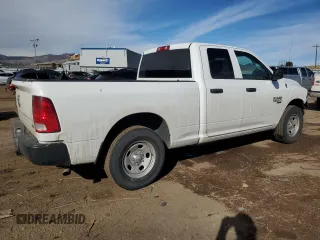 2019 Ram 1500 Classic Tradesman with VIN 1C6RR6FG6KS740333, listed as a Copart auction lot 43732445 with 27,254 mi miles and Salvage Title. Bid and sale history available at carsss.com. Image 3.