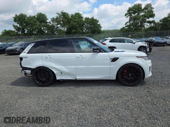 2022 Land Rover Range Rover Sport HSE Dynamic with VIN SALWR2SE9NA207923, listed as a Copart auction lot 62881555 with 62,062 mi miles and Salvage title. Bid and sale history available at DreamBid. Image 15.