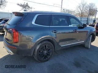 2020 Kia Telluride EX z VIN 5XYP34HC6LG001907, wystawiony jako Copart lot #49150095 z przebiegiem 98 978 mil mil oraz Szkoda całkowita • Salvage title. Historia ofert i sprzedaży dostępna na DreamBid. Obrazek 3.