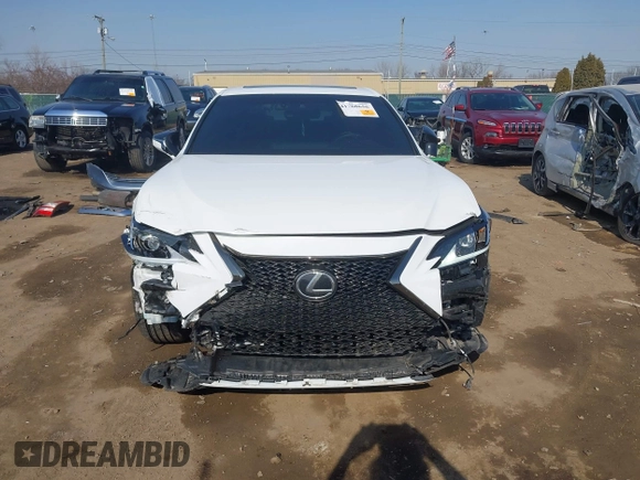 2021 Lexus ES 350 F Sport with VIN 58AGZ1B14MU094578, listed as a IAAI auction lot 41768656 with 47,333 mi miles and . Bid and sale history available at DreamBid. Image 12.