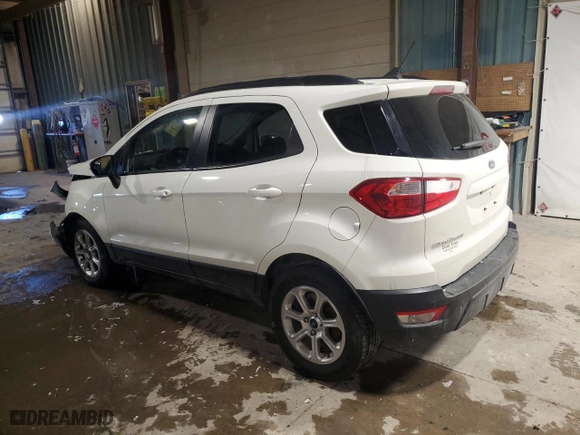 2019 Ford EcoSport SE with VIN MAJ3S2GE0KC290610, listed as a Copart auction lot 46452655 with 75,648 mi miles and Clean Title. Bid and sale history available at carsss.com. Image 2.