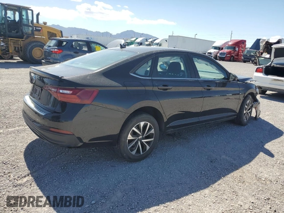 2023 Volkswagen Jetta S with VIN 3VW5M7BU4PM032750, listed as a Copart auction lot 55980285 with 23,660 mi miles and Salvage title. Bid and sale history available at DreamBid. Image 3.