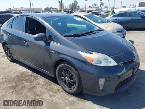 2015 Toyota Prius Four with VIN JTDKN3DU0F0431780, listed as a IAAI auction lot 40506614 with 102,670 mi miles. Bid and sale history available at carsss.com. Image 1.