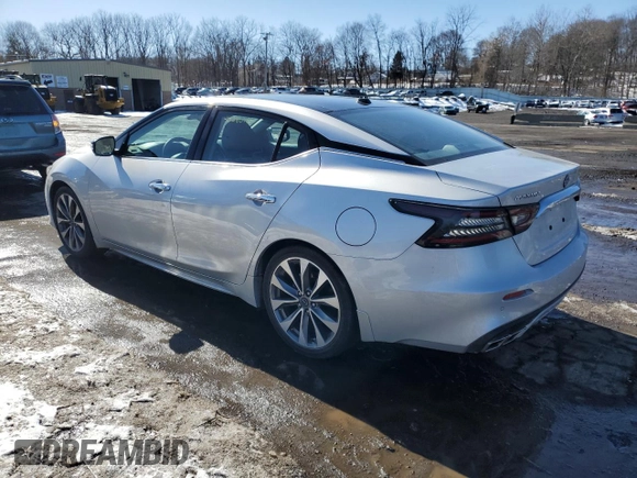 2023 Nissan Maxima Platinum with VIN 1N4AA6FVXPC501029, listed as a Copart auction lot 46480115 with 17,097 mi miles and Salvage title. Bid and sale history available at DreamBid. Image 2.
