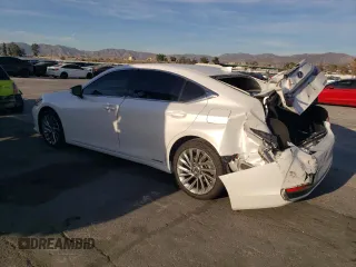2021 Lexus ES 300h Luxury with VIN 58AEA1C11MU012688, listed as a Copart auction lot 89016795 with 123,574 mi miles and Salvage title. Bid and sale history available at DreamBid. Image 2.