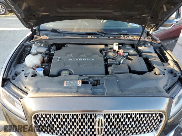 2019 Lincoln Continental Select with VIN 1LN6L9TK6K5602843, listed as a Copart auction lot 81158324 with 85,204 mi miles and Salvage Title. Bid and sale history available at carsss.com. Image 11.