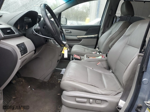 2012 Honda Odyssey EX-L with VIN 5FNRL5H6XCB016572, listed as a Copart auction lot 49089795 with 198,203 mi miles and Salvage Title. Bid and sale history available at carsss.com. Image 7.