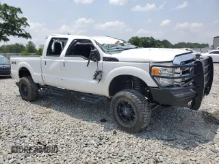2013 Ford F-250 XL with VIN 1FT7W2BT9DEB07024, listed as a Copart auction lot 58699135 with 91,159 mi miles and Salvage title. Bid and sale history available at DreamBid. Image 4.