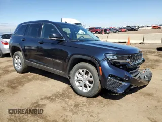 2023 Jeep Grand Cherokee Limited with VIN 1C4RJHBG5P8857410, listed as a Copart auction lot 52878685 with 51,004 mi miles and Clean title. Bid and sale history available at DreamBid. Image 4.