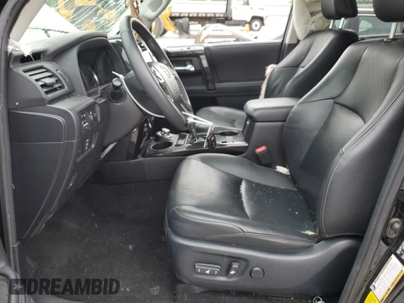 2020 Toyota 4Runner SR5 with VIN JTEBU5JR3L5764046, listed as a Copart auction lot 63775205 with 57,105 mi miles and Salvage title. Bid and sale history available at DreamBid. Image 7.