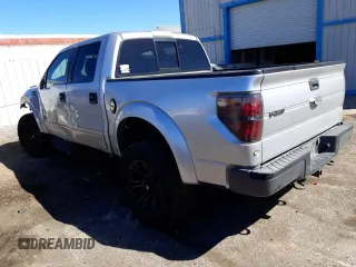 2014 Ford F-150 SVT Raptor with VIN 1FTFW1R67EFC35912, listed as a Copart auction lot 46139684 with 187,454 mi miles and Salvage Title. Bid and sale history available at carsss.com. Image 2.