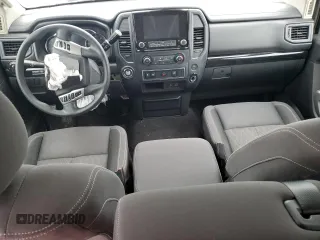 2022 Nissan Titan SV with VIN 1N6AA1EE4NN104381, listed as a Copart auction lot 48473665 with Not provided miles and Non repairable. Bid and sale history available at DreamBid. Image 8.