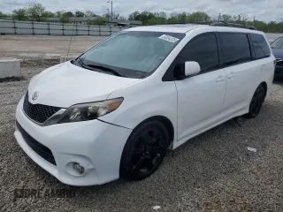 2011 Toyota Sienna SE с VIN 5TDXK3DC7BS167485, выставлен на аукционе Copart как лот 53854335 с пробегом 194 012 миль миль и На запчасти • Non repairable. История ставок и продаж доступна на DreamBid. Изображение 1.