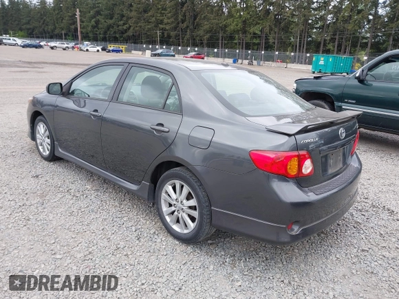 2010 Toyota Corolla with VIN 1NXBU4EE5AZ376286, listed as a IAAI auction lot 42262522 with 108,076 mi miles and . Bid and sale history available at DreamBid. Image 3.