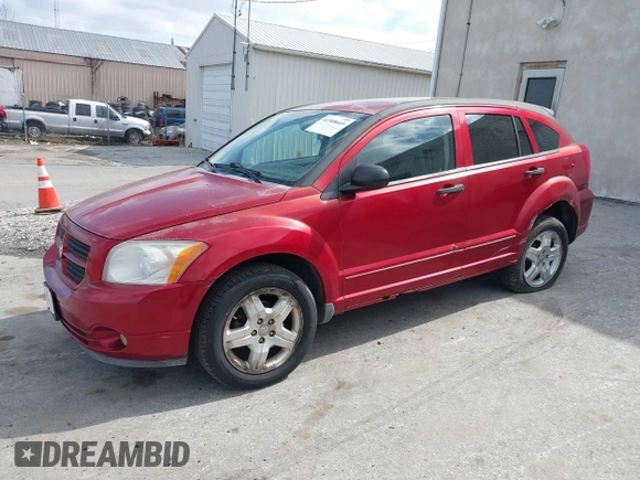 2007 Dodge Caliber SXT with VIN 1B3HB48B07D351411, listed as a IAAI auction lot 41908669 with 152,176 mi miles and . Bid and sale history available at DreamBid. Image 2.