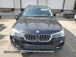2015 BMW X3 xDrive28i with VIN 5UXWX9C52F0D56896, listed as a Copart auction lot 53823745 with 158,101 mi miles and Clean Title. Bid and sale history available at DreamBid. Image 5.