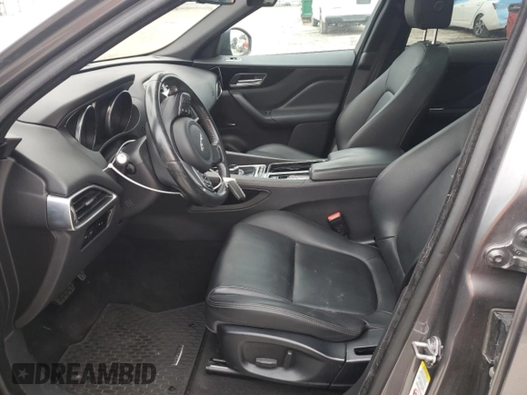 2018 Jaguar F-Pace 20d Premium with VIN SADCJ2FNXJA257790, listed as a Copart auction lot 81945434 with 76,524 mi miles and Clean Title. Bid and sale history available at DreamBid. Image 7.