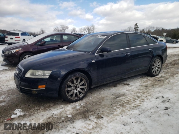 2007 Audi A6 3.2L with VIN WAUDH74F57N121974, listed as a Copart auction lot 44384815 with 0 mi miles and Clean Title. Bid and sale history available at carsss.com. Image 1.